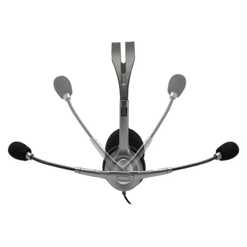 ouvido estéreo com microfone 3.5mm fones para