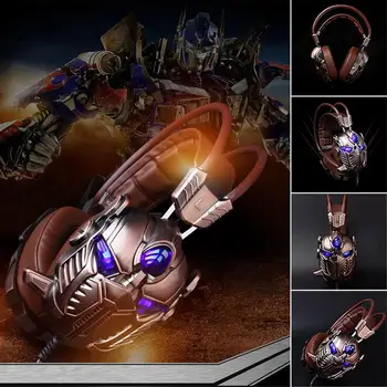 

Portable Gaming Headset With Mic LED Light for PS4 PC Computer Surround Sound 3D Vibration Hifi Gamer Headphone 7.1 Headset
