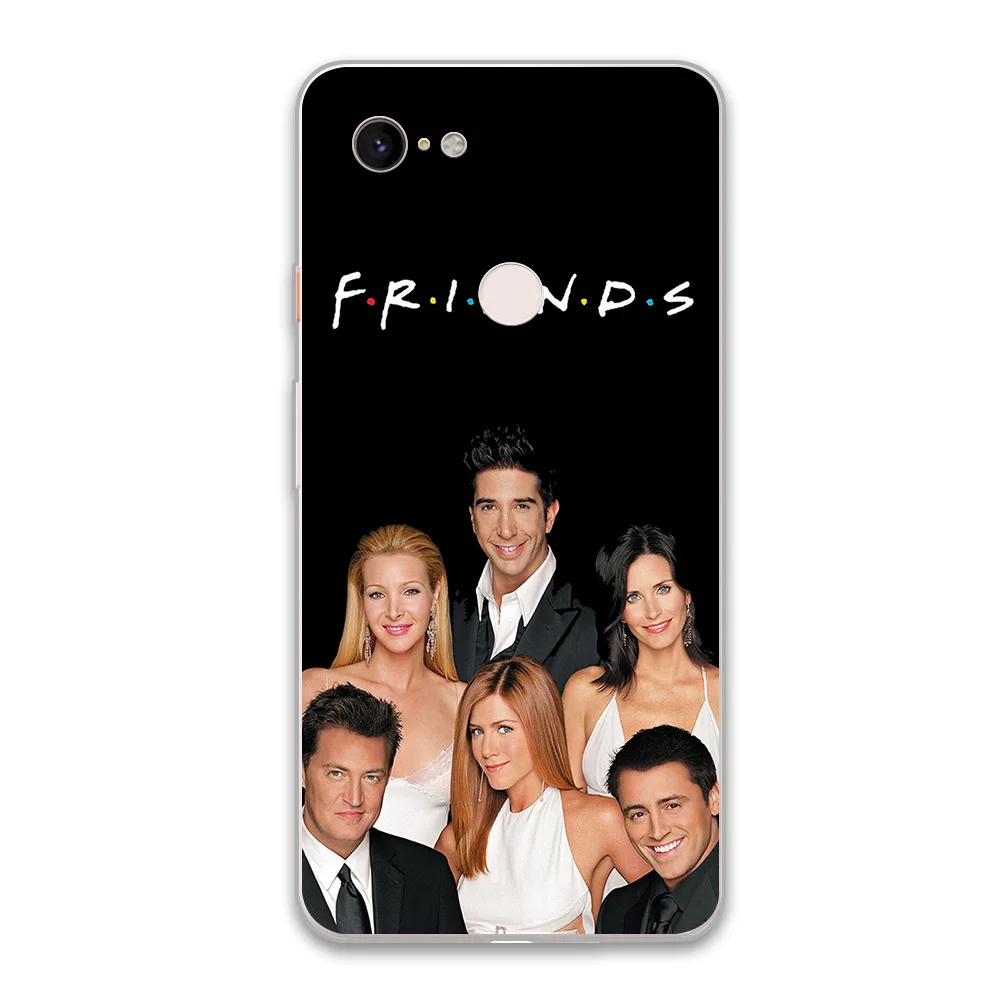Friends TV Case For Google Pixel 4 5 3 2 XL Cover for Pixel 3a 4a XL 5G Soft Silicone TPU Luxury Shockproof Phone Protect Fundas