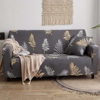 

Tropical Leaves Collection Stretch Sofa Cover for Living Room Armchair Sofa Slipcover Elastic Couch Cover Case 1 2 3 4 Seater