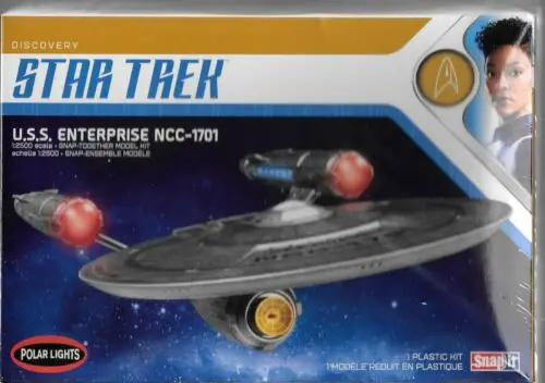 Polar Lights Star Treek DISCOVERY USS ENTERPRISE NCC-1701 1/2500 SNAP-IT 971M ST | Игрушки и хобби