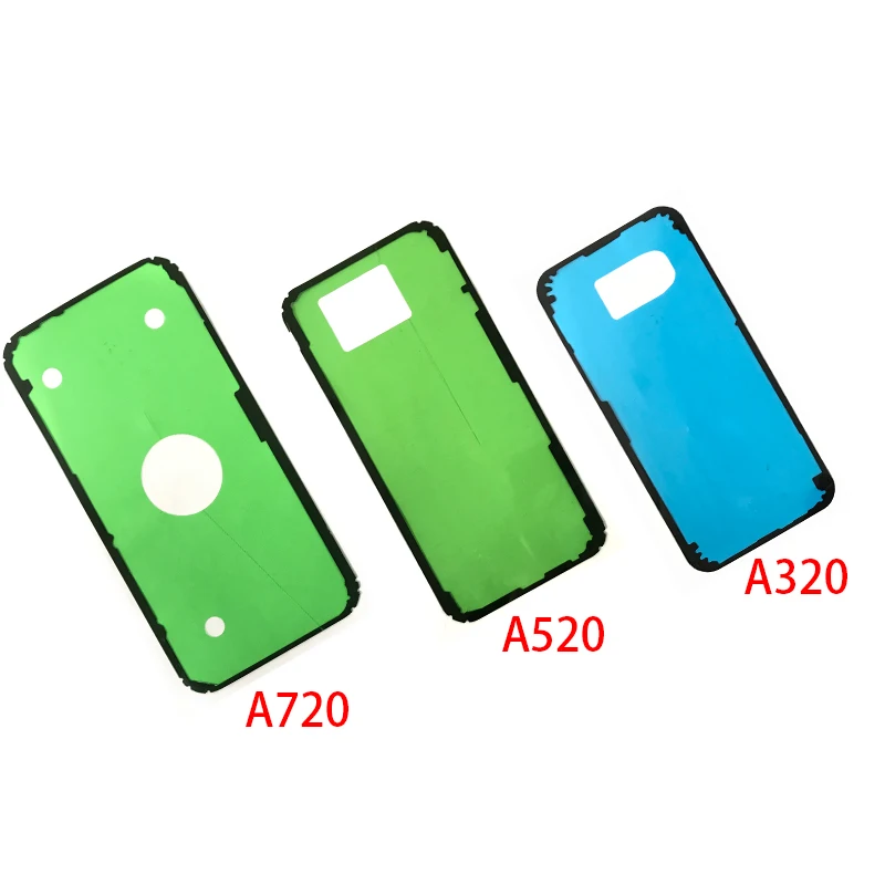 10 шт для samsung A50 A505 A3 A5 A7 A320 A520 A720 сзади Батарея Стекло крышка клей Стикеры