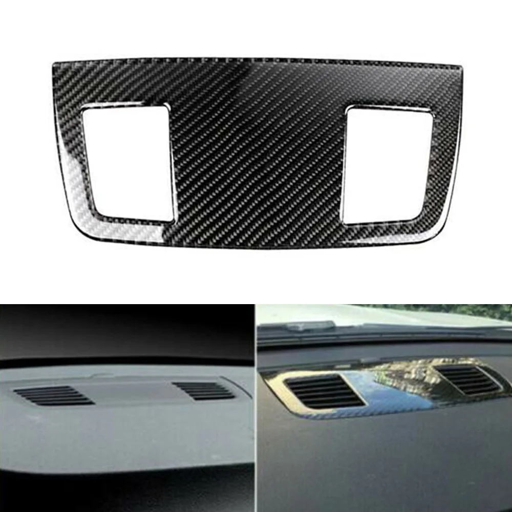 

Dashboard Air Outlet trim Replacement Accessory Decorative Interior Car Auto Carbon Fiber