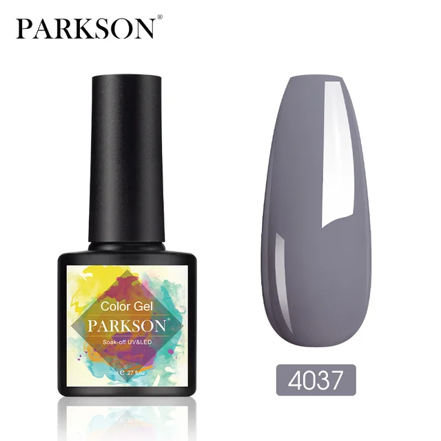Parkson No Wipe Top Coat Base Coat Nail Gel polish Design Enhancer Varnish Semi Permanent Soak Off UV LED Nail Art Tool 4037