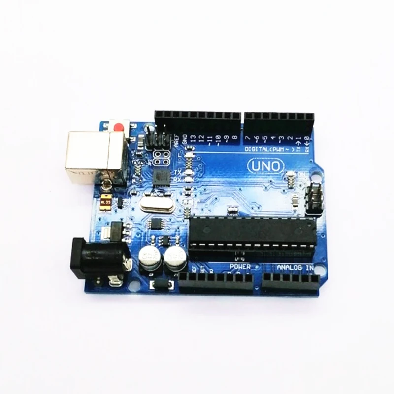 2 шт./лот 1 шт. UNO R3 плата MEGA328P ATMEGA16U2 ATMEGA328P-PU+ 1 шт. usb кабель линия 30 см ЖК-Плата развития