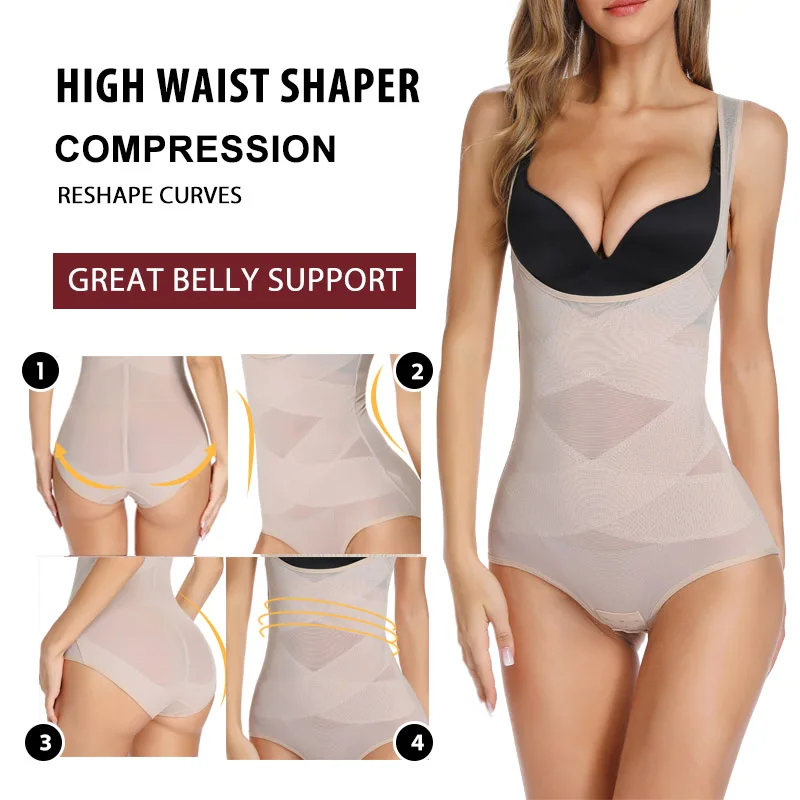 Сексуальное Корректирующее белье для женщин, Корректирующее белье для тела, тренажер для талии, моделирующее нижнее белье, дышащий корсет для похудения, летний женский корсет