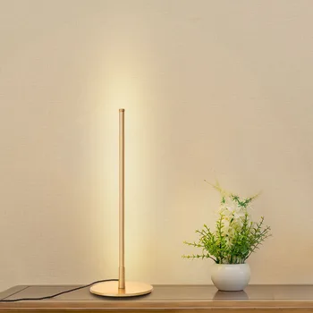

Minimalist Line LED Modern Eye Protection Night Light Bedside Desk Reading Book Lights Chargable Table Lamp For Children Student