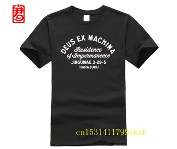 

DEUS EX MACHINA TOKYO ADDRESS POCKET t shirt in men's t-shirts Casual Short Sleeve Top Humor Tee Shirt 100% Cotton Tops Graphic