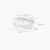 25# Double-grid Food storage box Container Grain Sealed Tank Candy Spice Storage Case With Lid make up organizer