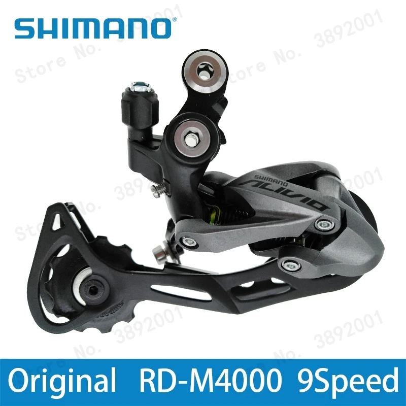 

Shimano Alivio RD-M4000 27 Speed RD M4000 Mountain Bike Shadow 9-speed Rear Derailleur update from M430 Lucky Crazwind