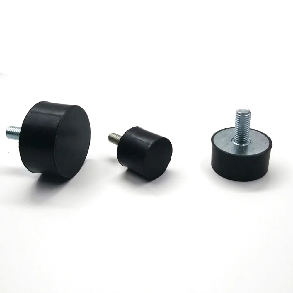 VE Type Rubber Shock Mounts M3M4M5M6M8 Dia 8/10/15/20/25/30mm Metal Anti Vibration Bobbin Isolator Damper M3 M4 M5 M6 M8 1PCS