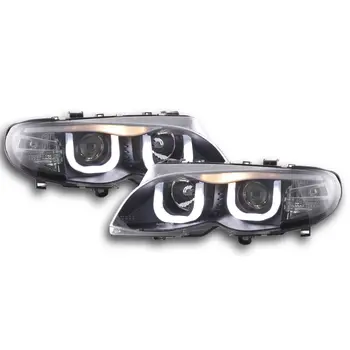 

E46 FKFSBM011031faro Angel Eyes BMW 3 Series Sedan/Touring year Constr. 02-05 Black