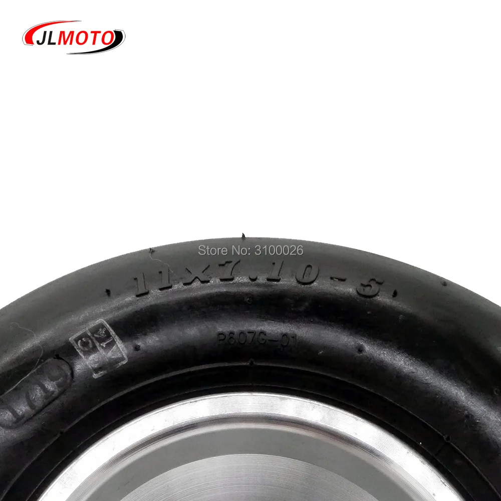 11x7.10-5 5 Inch Racing Rear Wheel Tire with Alloy Aluminium Rim Fit For 168 Go Kart Buggy DIY ATV Quad Scooter Bike Parts 11x7.10-5 5 Inch Racing Rear Wheel Tire with Alloy Aluminium Rim Fit For 168 Go Kart Buggy DIY ATV Quad Scooter Bike Parts
