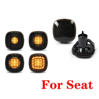 

Dynamic Fender Side Lamp Side Marker Lights Turn Signal Light Side Repeater Lamp For Seat Cordoba Facelift Ibiza Mk2 Leon Mk1