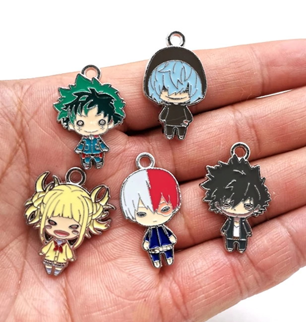 New 30 Pcs Anime My Hero Academia Boku No Hero Charm Pendants Diy