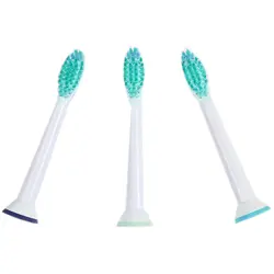 3 шт./лот Съемные насадки для зубной щетки Philips Sonicare Proresults Hx6013