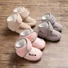 Newborn Baby Shoes Boys Girls Toddler Sneakers Soft Bottom Infant Flats Warm Snow Boots KF684 ► Photo 3/6