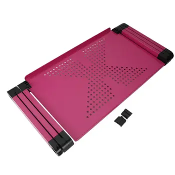 

Portable 360 Degree Adjustable Laptop Notebook Table Stand Tray Lazy Foldable Aluminum Alloy Computer Desk New Arrival