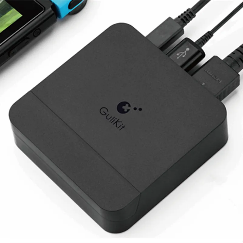 Портативная док-станция Gulikit NS05 для коммутации док-станции с USB-C PD зарядная подставка адаптер USB 3,0 порт