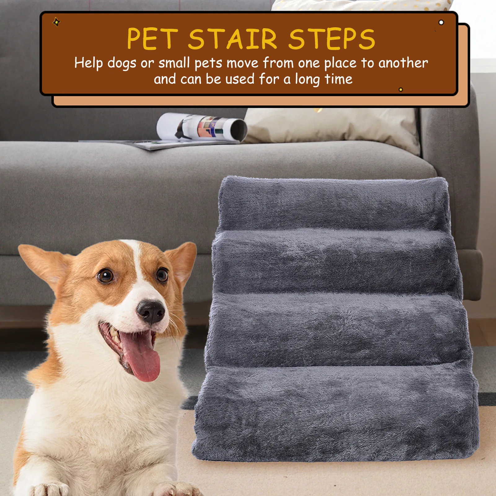 narrow dog stairs
