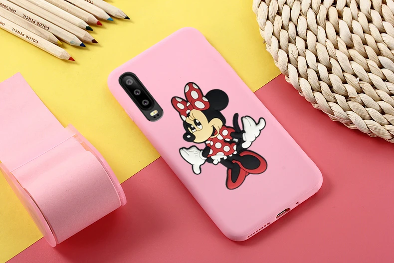 TRISEOLY Candy TPU бампер для huawei P20 P30 Pro Чехол для huawei P30 P20 Lite 3D мультфильм девушка мышь Мягкий силиконовый чехол для телефона