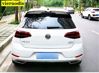 

High quality ABS spoiler for Volkswagen Polo 2010-2016 year spoiler primer or DIY color car rear wing spoiler for Polo