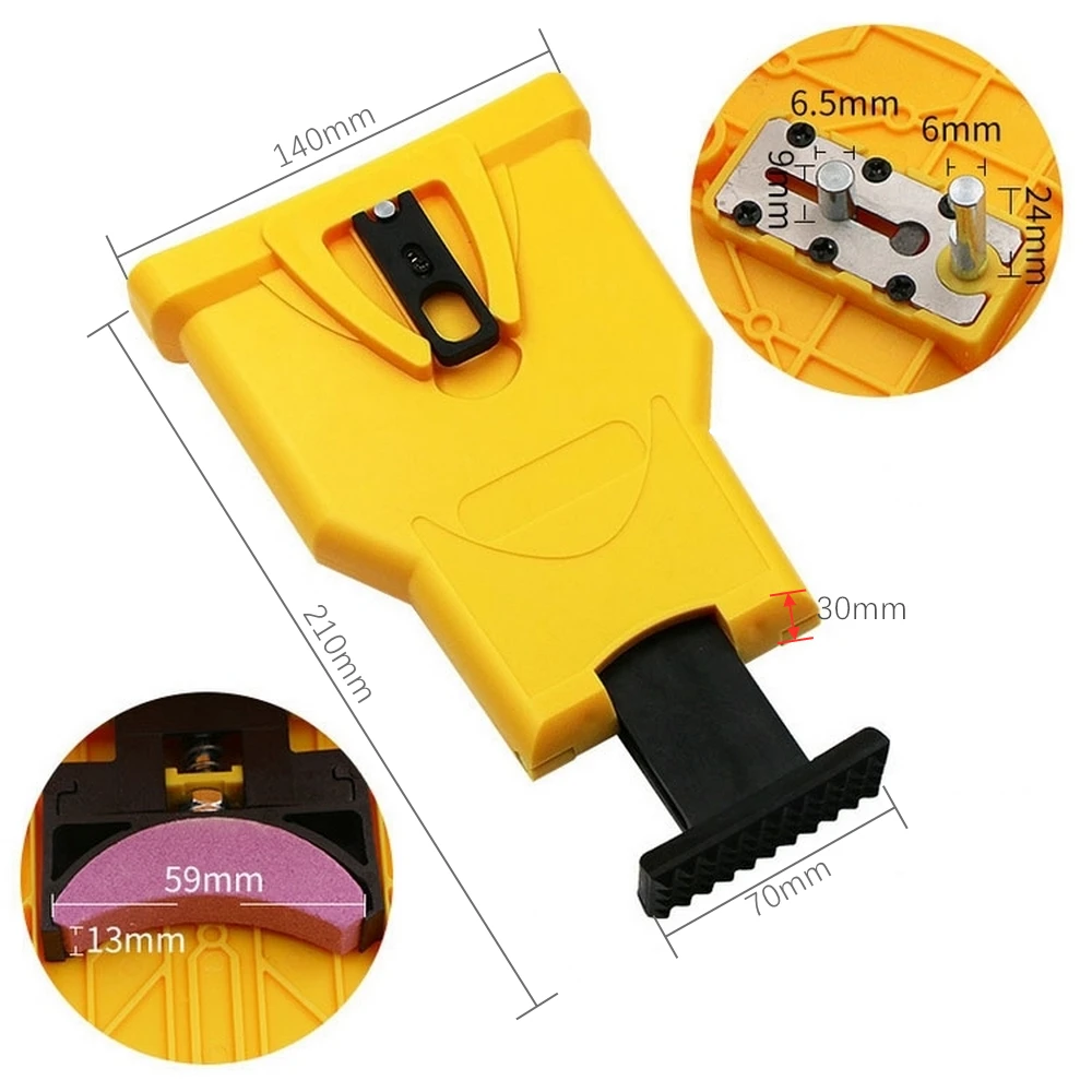 Qualidade Chainsaw Dentes Sharpener, portátil Sharpen Chain