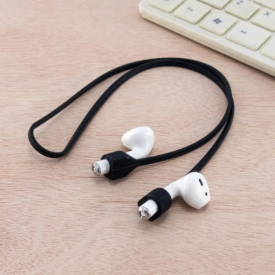 1 шт. для AirPods силиконовый анти-потерянный шейный ремень беспроводные наушники струнная веревка шнур для наушников Аксессуары для наушников