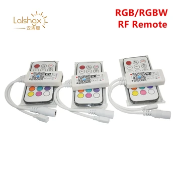 

Wireless WIFI LED RGB / RGBW Controller DC12V-24V RF Remote Control IOS/Android Smart Phone Wireless for SMD 5050 LED Strip Tape