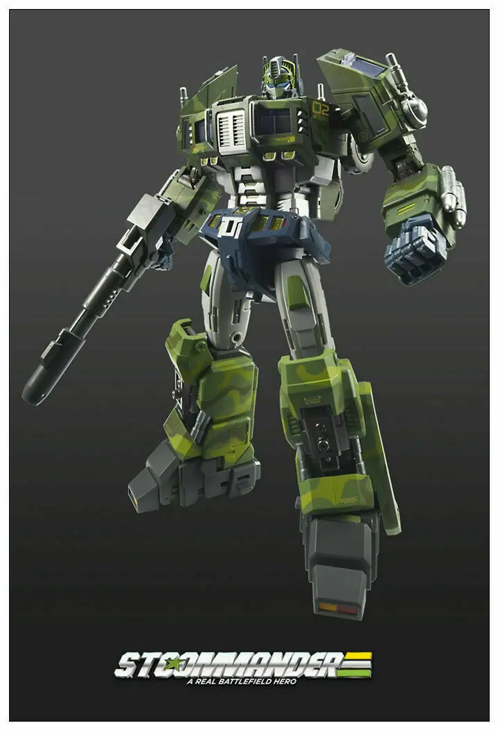 TFC Toys STC-01A Supreme Techtial Commander OP Jungle ver трансформационная фигурка