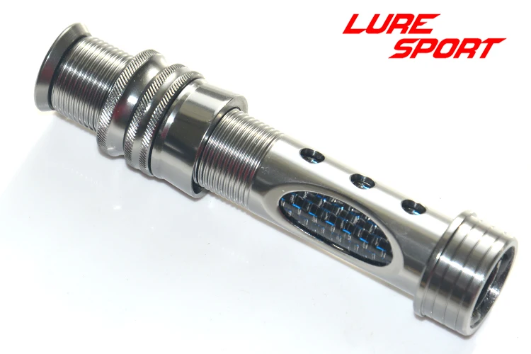 LureSport 2pcs Fly Reel seat Aluminum body Carbon Tube Fishing Rod Building Component Repair Pole DIY Accessory LureSport 2pcs Fly Reel seat Aluminum body Carbon Tube Fishing Rod Building Component Repair Pole DIY Accessory