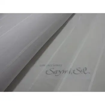 

Curtain Etamin Ref. STRIPE CLEAR WHITE footage 3,00 mts x width 2,80 m