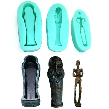 

Coffin Trinket Box Silicone Mold Halloween Gothic Container Mold Resin Art Supplies Silicone Mold for Resin Making Art Supplies