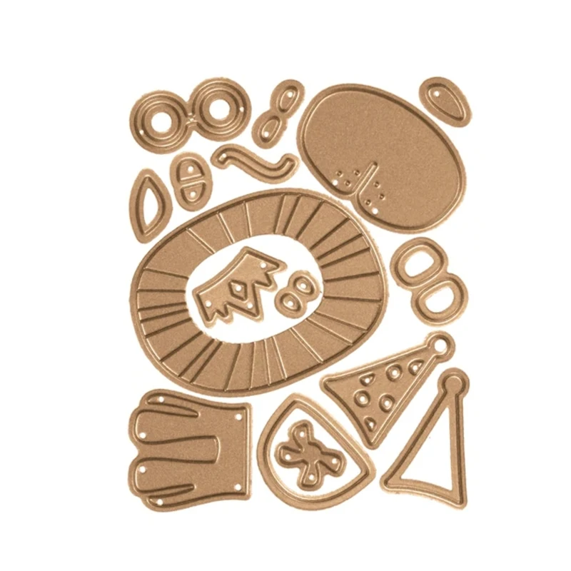 

2019 New 3D Metal Cutting Die and In Scrapbooking For Paper Card Making Kids Birthday Gift Embossing Frames Dies No Stamp Set