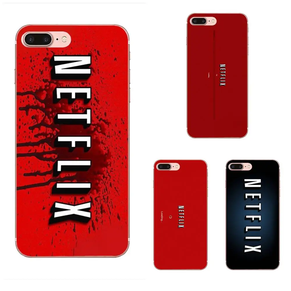 Netflix Logo Fashion Shell TPU Live Love Phone For Huawei P7 P8 P9 P10 P20 P30 Lite Mini Plus Pro Y9 Prime P Smart Z 2018 2019 | Мобильные