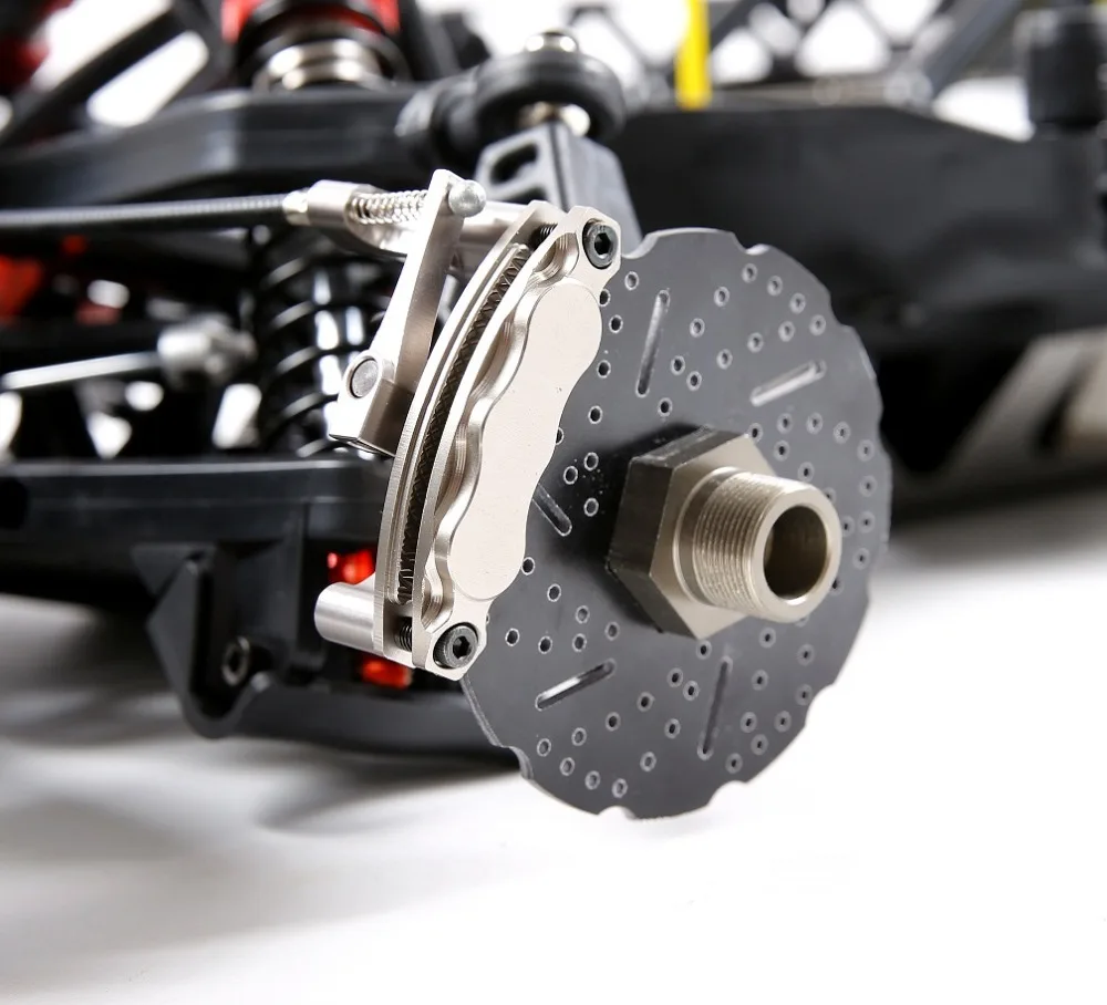 Комплект алюминиевых передних дисковых тормозов на 2 колеса для HPI Baja5B SS 5T 5t 5SC