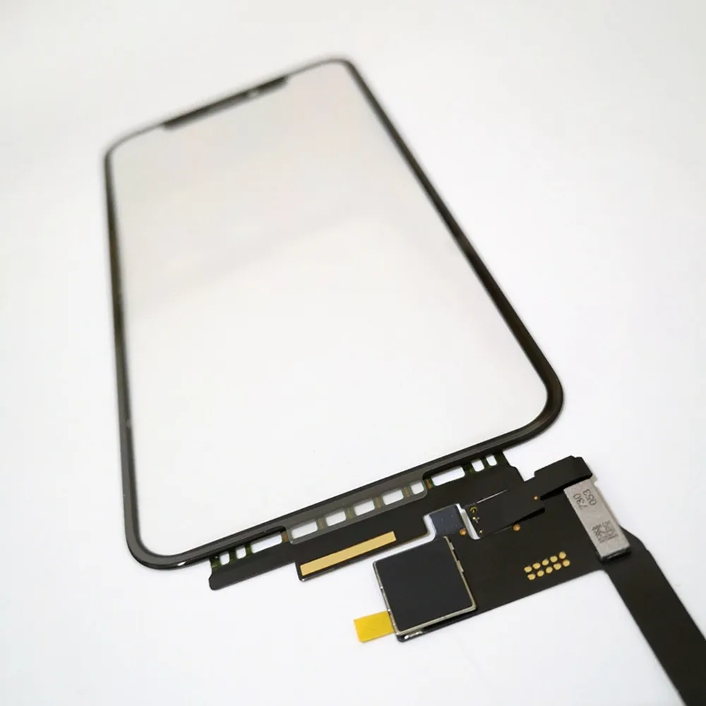 OME предварительно протестированный для Apple IPhone X XS MAX без сварки сенсорный экран дигитайзер 5," передняя стеклянная линза внешняя панель гибкий кабель