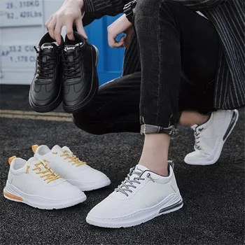 

Oeak Men's sneakers Shoes Man Sneakers Sports Shoes Trainers Male Sneakers Tenis Boy Shoes 2020 White Sneakers Flat
