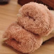 Высокое качество 1 пара зимние детские перчатки для девочек мальчиков полный палец детские варежки теплые детские вязаные перчатки