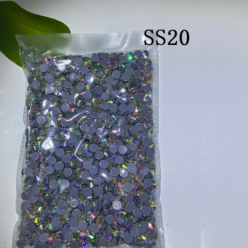 50bags(500gross) SS20 (4.6-4.8mm) AB Crystal Rhinestones DMC Hot Fix Stones  Loose Rhinestones Iron On Garment Sewing Stones - AliExpress