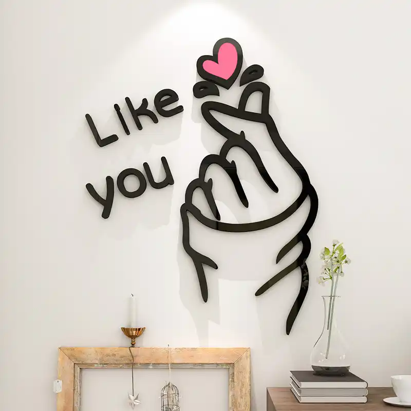 Like You Decoracion De Pared Adhesivo Mural Artistico Papel