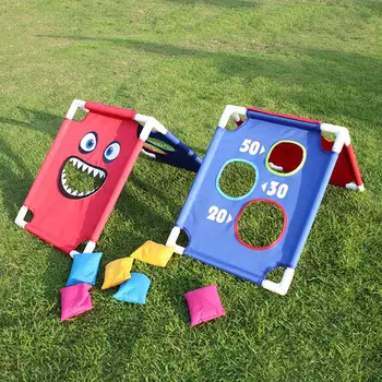 

New Kindergarten Throwing Beanbag Game Set Cartoon Animal Sandbag Outdoor Sport Parent-Child Interaction Game Kid Toys