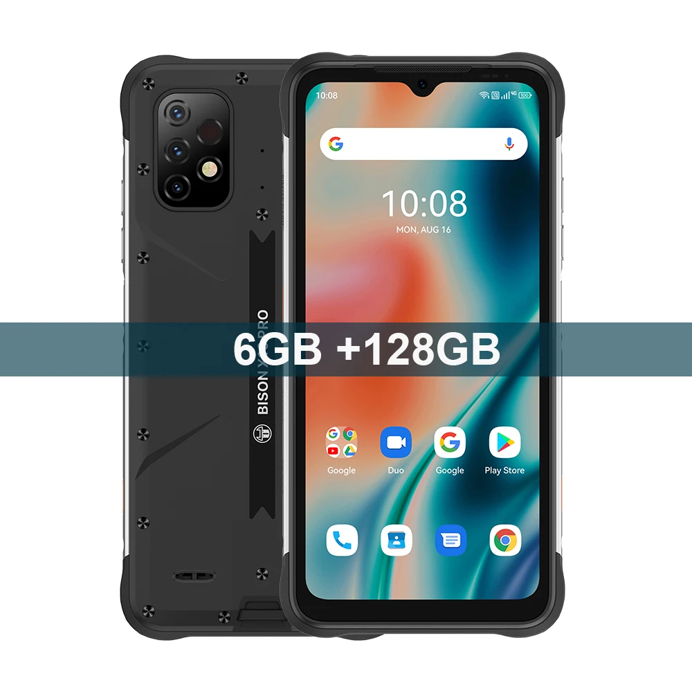 new android cell phones UMIDIGI BISON X10 X10 Pro Global Version Smartphone NFC IP68 Cellphone 64GB/128GB Helio P60 20MP Triple Camera 6.53"HD+ 6150mAh samsung dual sim phone price Android Phones