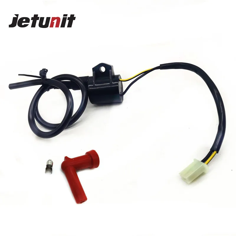 Катушка зажигания Jetski для KAWASAKI 900/1100 STS STX ZXI 21121-3708 21121-3709 21121-3710 электродвигатель |
