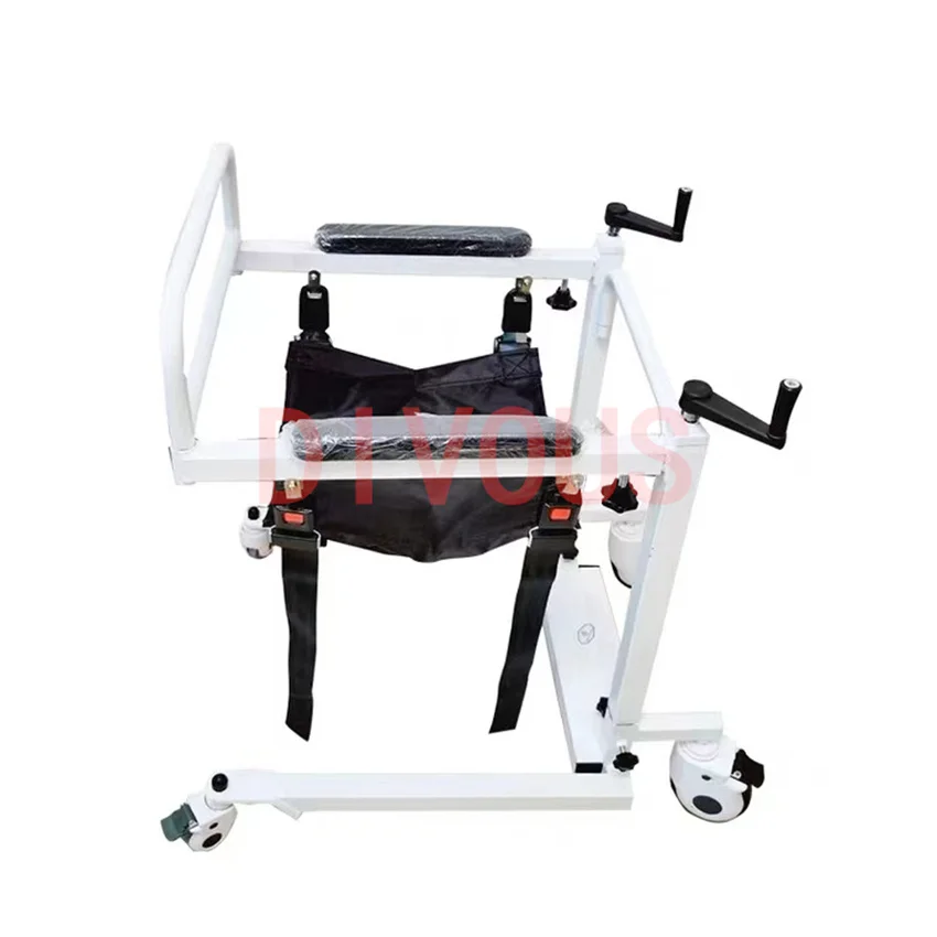 Moving Elderly To Bed From Chair Patient Lift Transfer Chair Toilet Wheelchair For Disabled 2