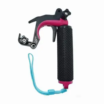 

Fast Gun Handle Compatible with GoPro Hero 4 Hero 3 Hero 3+ Camera Save Attachments Directly and Partial Pistol Trigger Settings