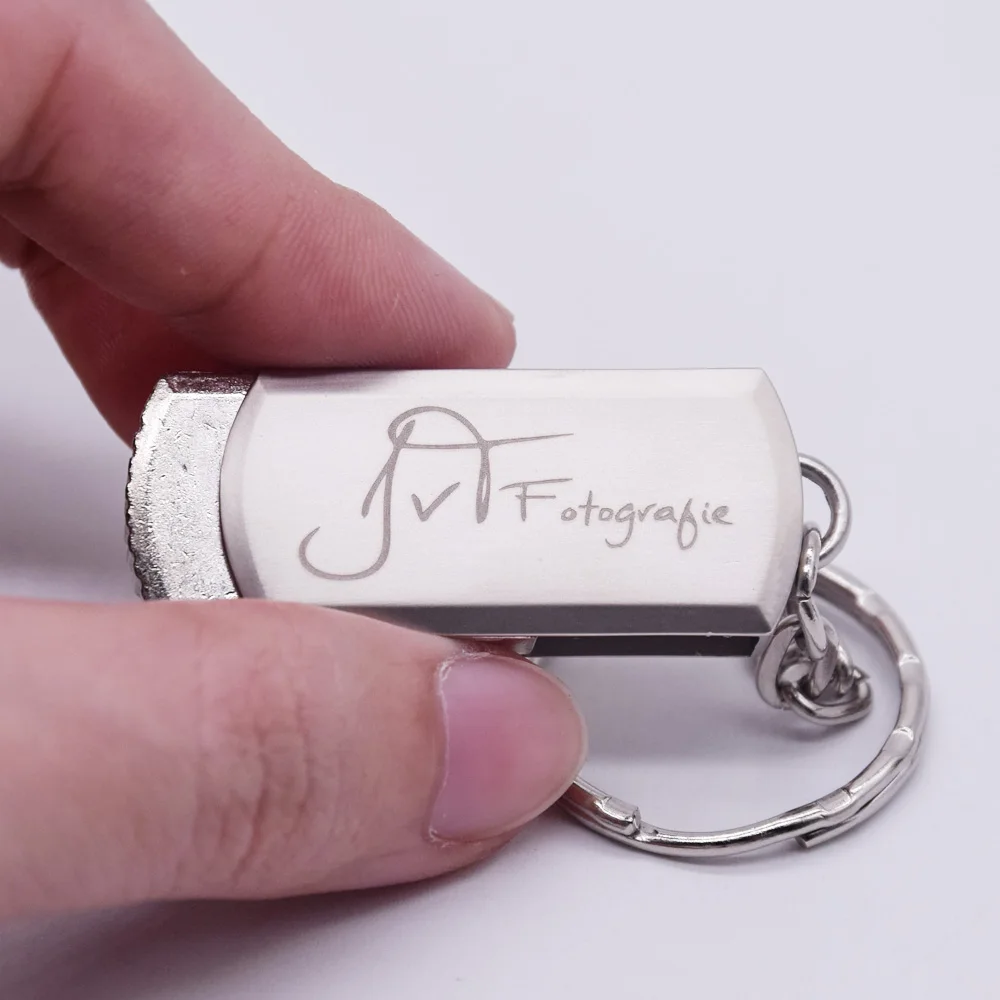 Портативный металлический Usb флеш накопитель флешка 128 ГБ 64 32 16 4G USB 2 0 супер мини usb