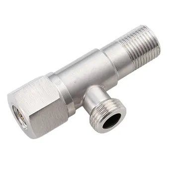 

304 Stainless Steel Triangle Valve Thickened Explosion-proof Water Heater Special Toilet Inlet Valve Check Valve