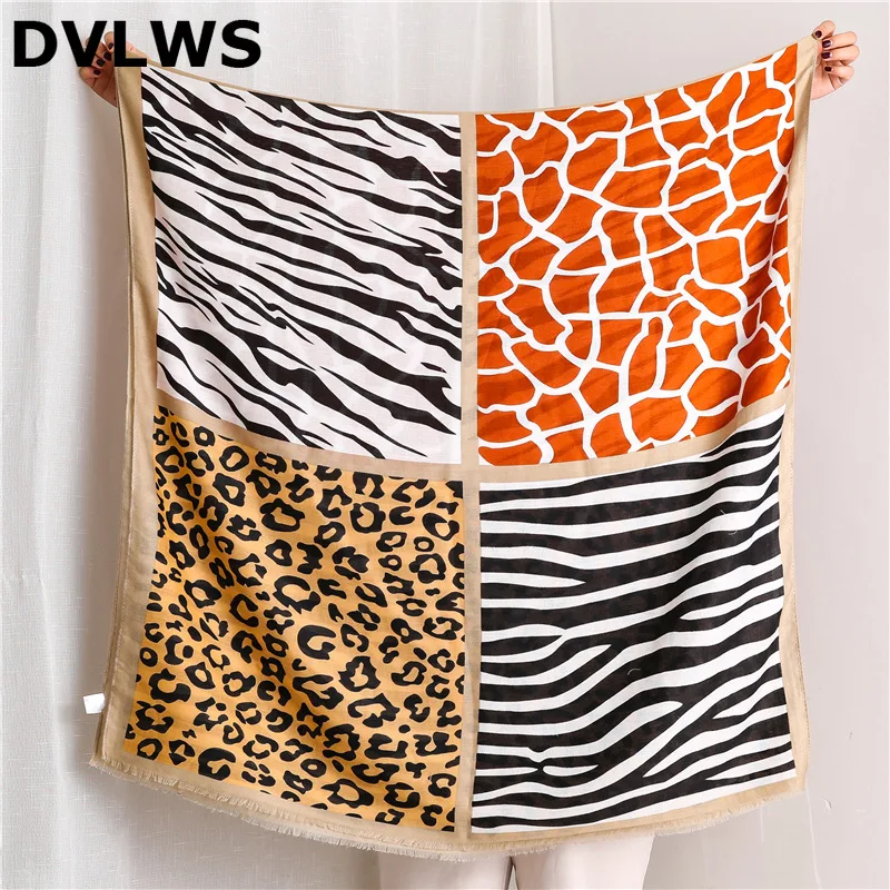 DVLWS 2020 новый весенний корейский шарф женский осенний зимний четырехъядерный