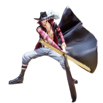 

12cm One Piece Dracule Mihawk Sword Battle Figure Japan Anime Character High Quality Pvc Statue Model For Friend Gifts Figures